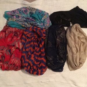 Scarves - lot of 6